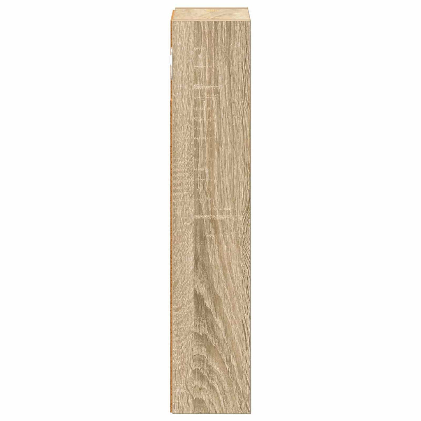 vidaXL Bathroom Wall Cabinet with Shelf Sonoma Oak 20 x 10 x 50 cm