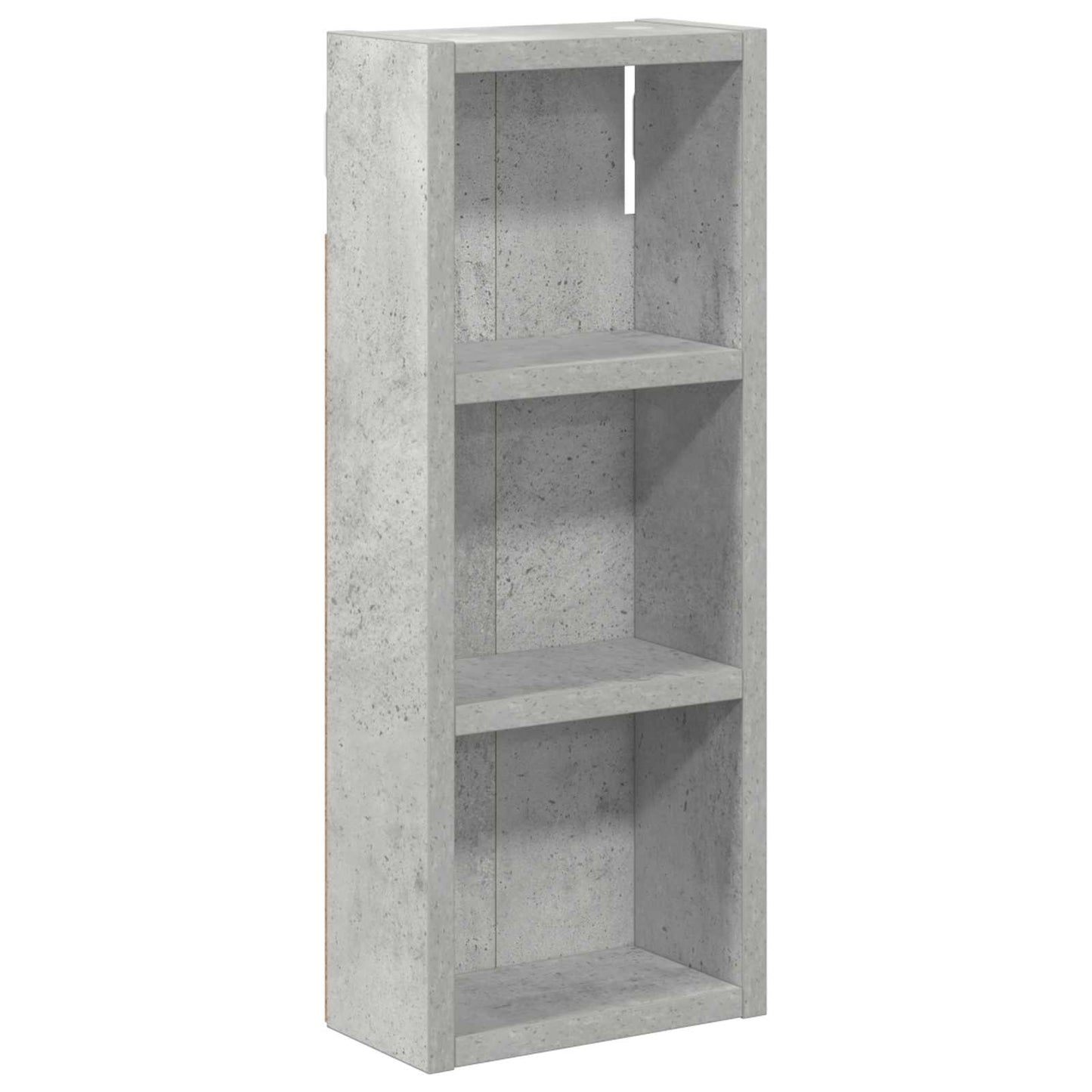 vidaXL Bathroom Wall Cabinet with Shelf Concrete Grey 20 x 10 x 50 cm