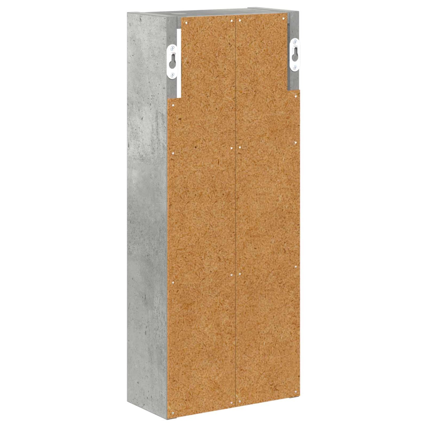 vidaXL Bathroom Wall Cabinet with Shelf Concrete Grey 20 x 10 x 50 cm