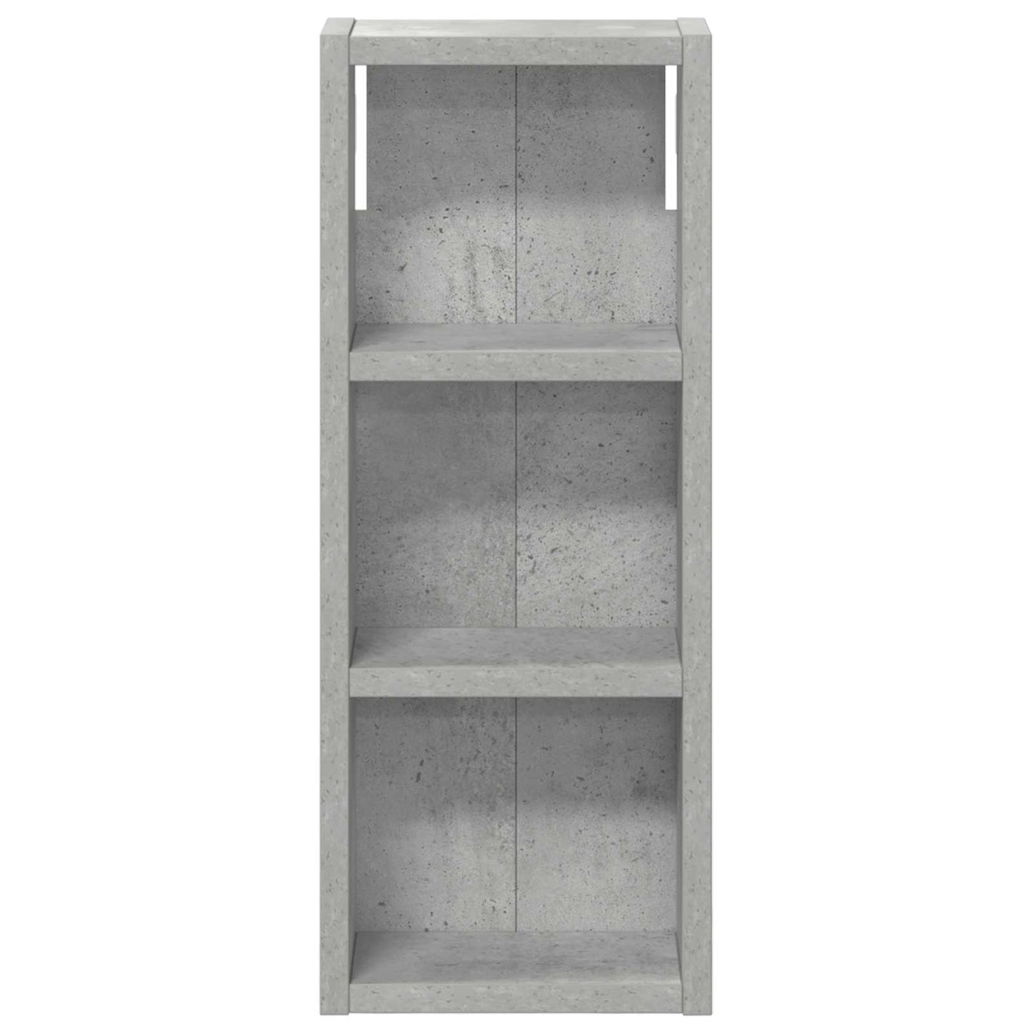 vidaXL Bathroom Wall Cabinet with Shelf Concrete Grey 20 x 10 x 50 cm