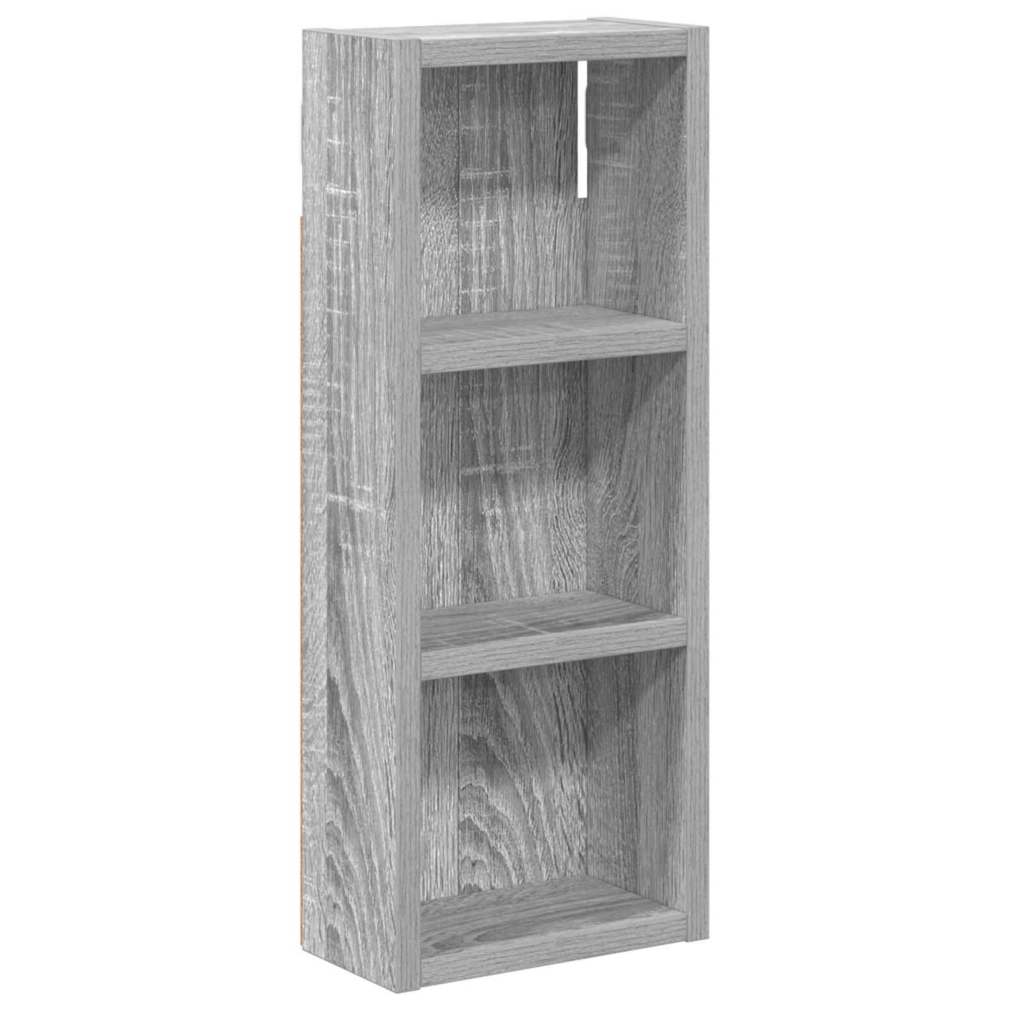vidaXL Bathroom Wall Cabinet with Shelf Grey Sonoma 20 x 10 x 50 cm