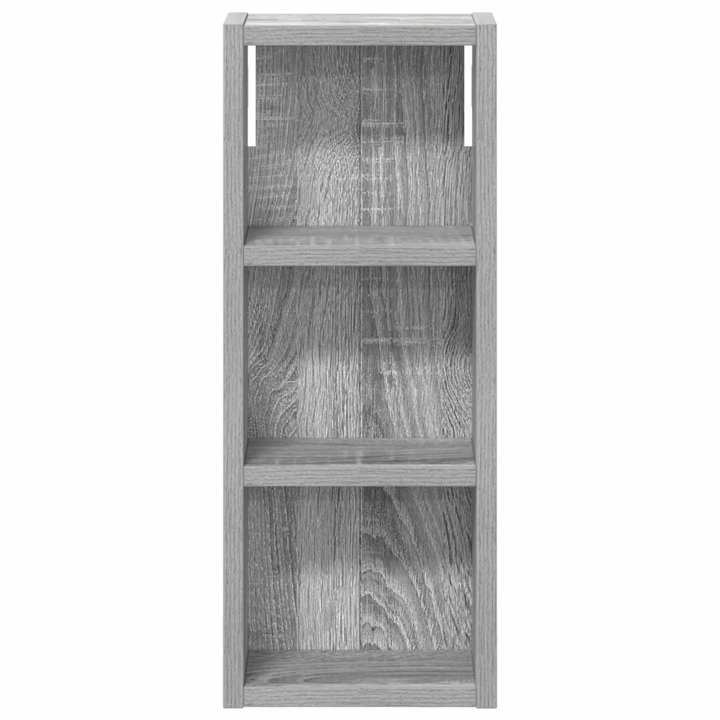 vidaXL Bathroom Wall Cabinet with Shelf Grey Sonoma 20 x 10 x 50 cm