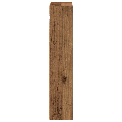 vidaXL Bathroom Wall Cabinet Old Wood 20 x 10 x 50 cm Engineered wood