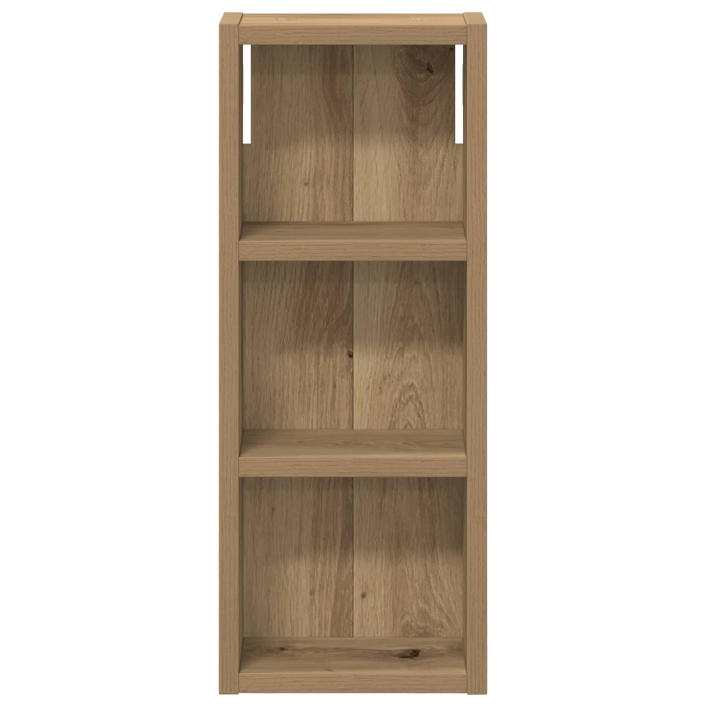 vidaXL Bathroom Wall Cabinet with Shelf Artisian Oak 20 x 10 x 50 cm