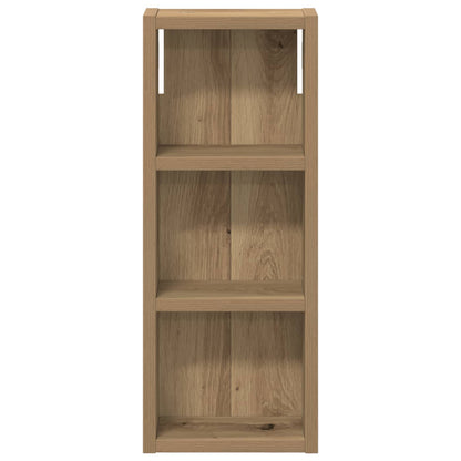 vidaXL Bathroom Wall Cabinet with Shelf Artisian Oak 20 x 10 x 50 cm