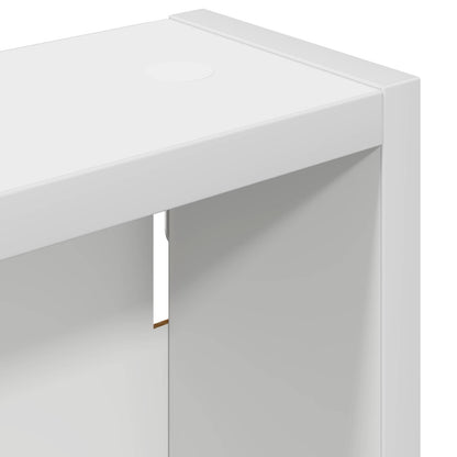vidaXL Bathroom Wall Cabinet White 20 x 10 x 60.5 cm Engineered wood
