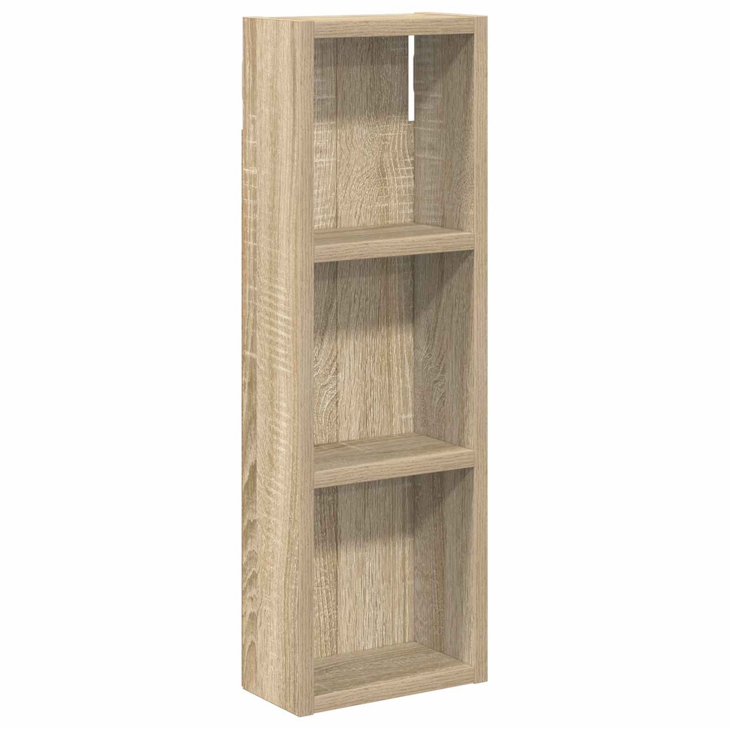 vidaXL Bathroom Wall Cabinet with Shelf Sonoma Oak 20 x 10 x 60.5 cm