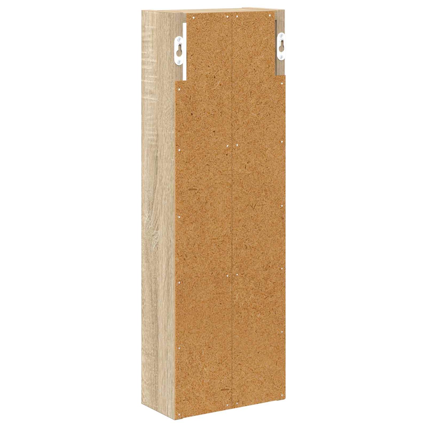 vidaXL Bathroom Wall Cabinet with Shelf Sonoma Oak 20 x 10 x 60.5 cm