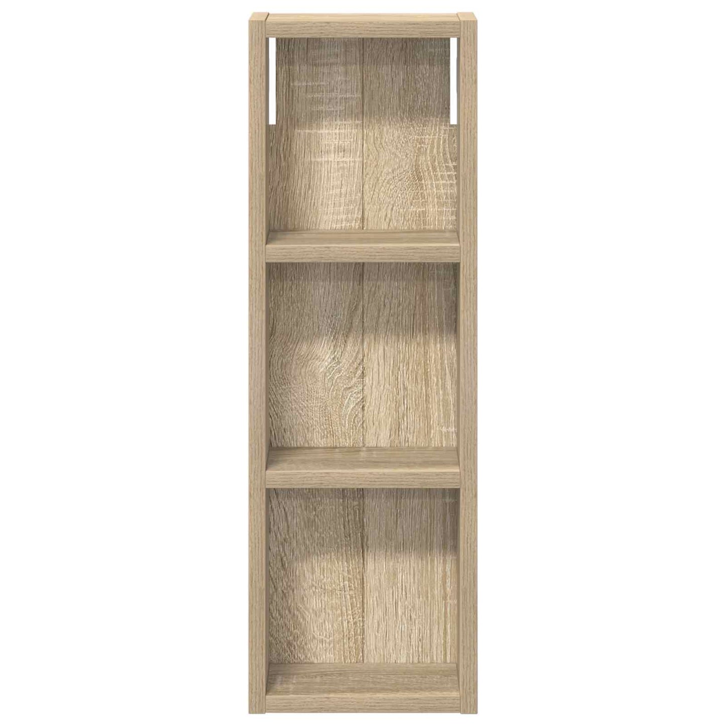 vidaXL Bathroom Wall Cabinet with Shelf Sonoma Oak 20 x 10 x 60.5 cm