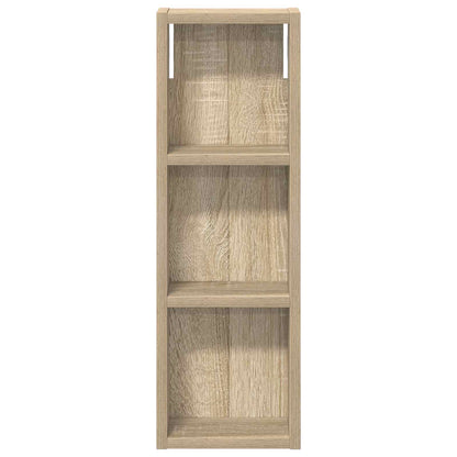 vidaXL Bathroom Wall Cabinet with Shelf Sonoma Oak 20 x 10 x 60.5 cm