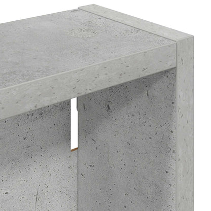 vidaXL Bathroom Wall Cabinet Concrete Grey 20 x 10 x 60.5 cm