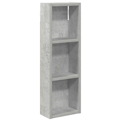 vidaXL Bathroom Wall Cabinet Concrete Grey 20 x 10 x 60.5 cm