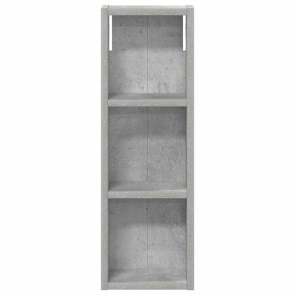 vidaXL Bathroom Wall Cabinet Concrete Grey 20 x 10 x 60.5 cm