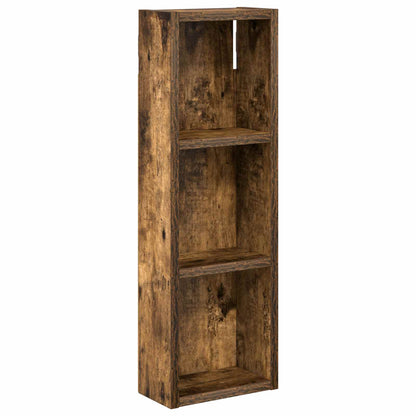 vidaXL Bathroom Wall Cabinet Smoked Oak 20 x 10 x 60.5 cm