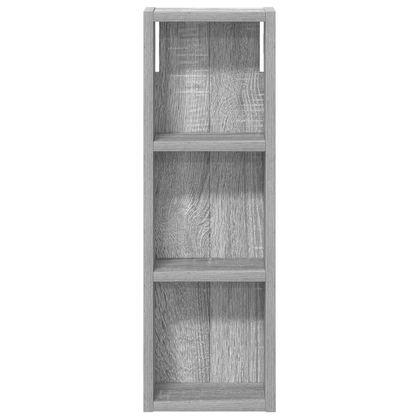 vidaXL Bathroom Wall Cabinet Grey Sonoma 20 x 10 x 60.5 cm