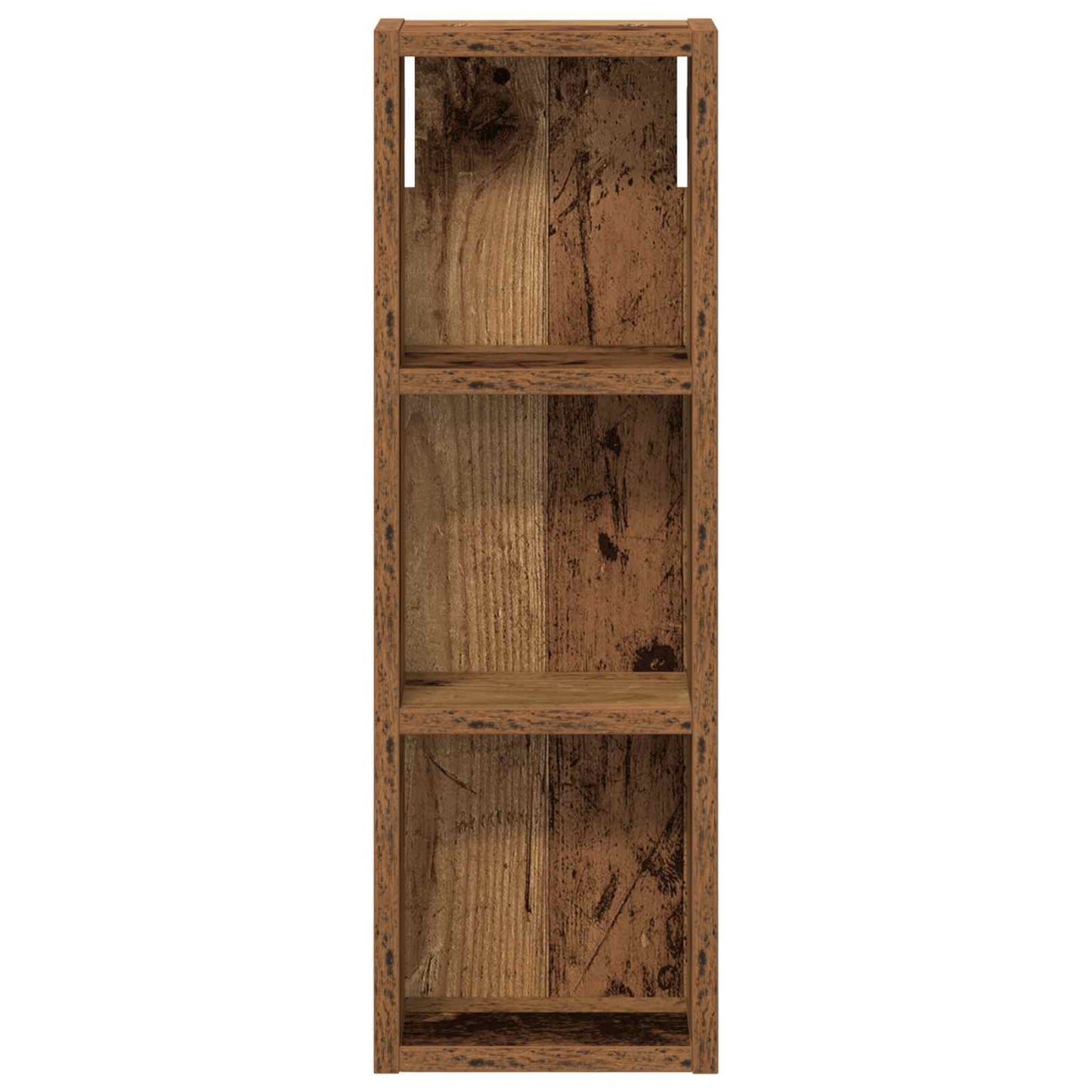 vidaXL Bathroom Wall Cabinet with Shelf Old Wood 20 x 10 x 60.5 cm