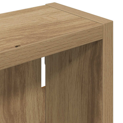 vidaXL Bathroom Wall Cabinet Artisian Oak 20 x 10 x 60.5 cm