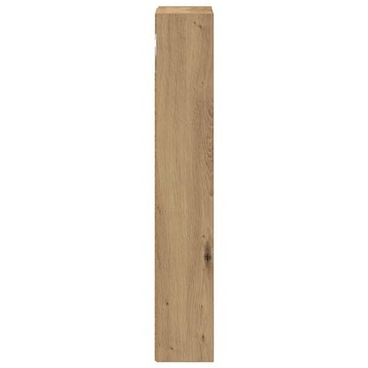 vidaXL Bathroom Wall Cabinet Artisian Oak 20 x 10 x 60.5 cm