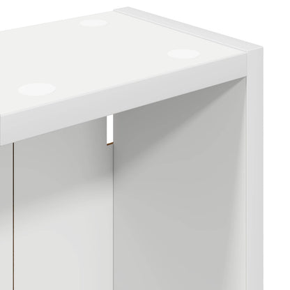 vidaXL Bathroom Wall Cabinet White 20 x 14 x 70 cm Engineered wood