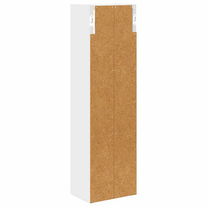 vidaXL Bathroom Wall Cabinet White 20 x 14 x 70 cm Engineered wood