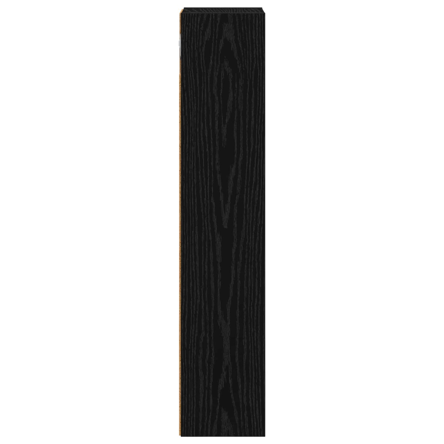 vidaXL Bathroom Wall Cabinet Black Oak 20 x 14 x 70 cm Engineered wood