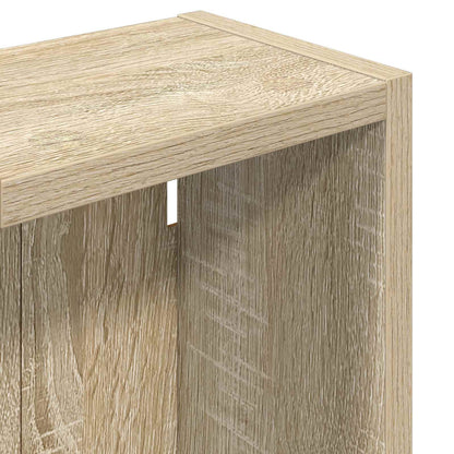 vidaXL Bathroom Wall Cabinet Sonoma Oak 20 x 14 x 70 cm