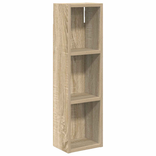 vidaXL Bathroom Wall Cabinet with Shelf Sonoma Oak 20 x 14 x 70 cm