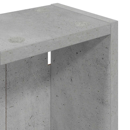 vidaXL Bathroom Wall Cabinet Concrete Grey 20 x 14 x 70 cm