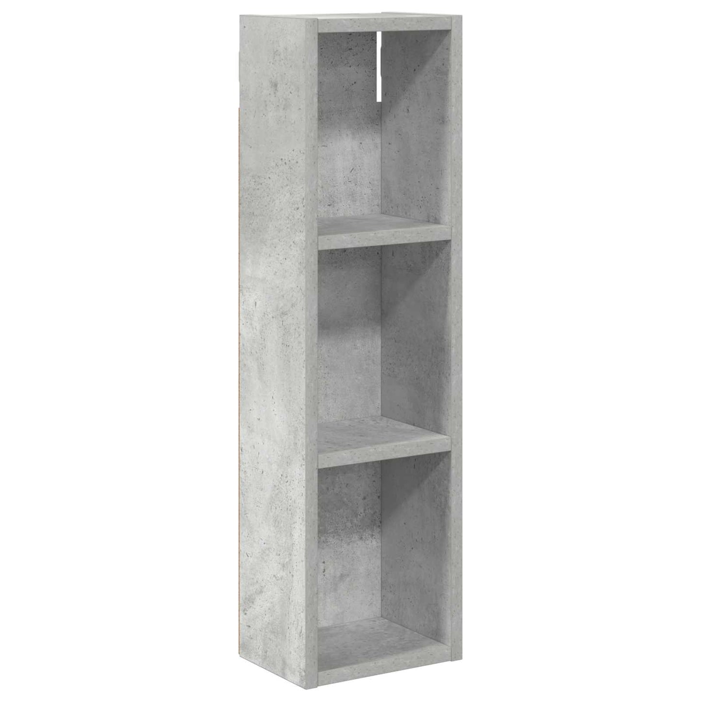 vidaXL Bathroom Wall Cabinet Concrete Grey 20 x 14 x 70 cm