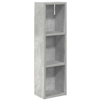 vidaXL Bathroom Wall Cabinet Concrete Grey 20 x 14 x 70 cm
