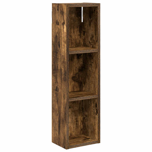 vidaXL Bathroom Wall Cabinet Smoked Oak 20 x 14 x 70 cm