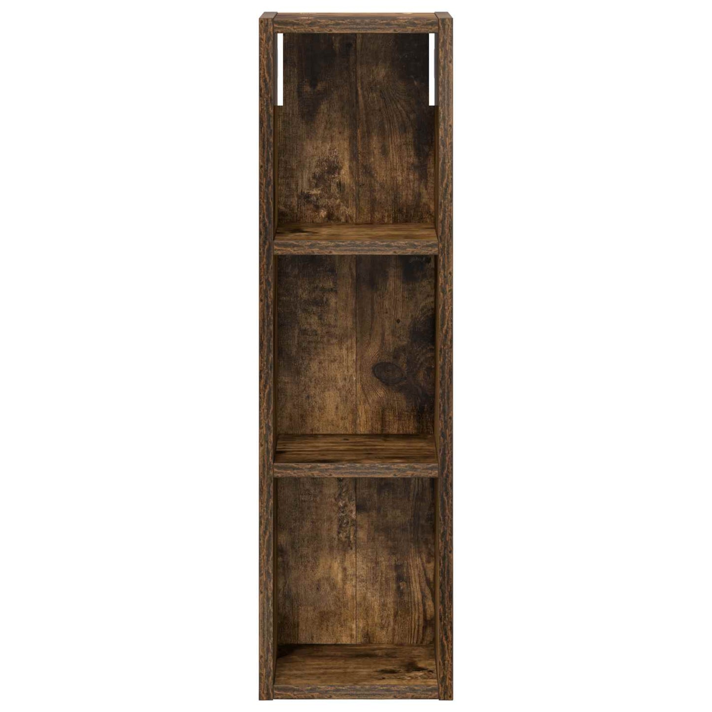 vidaXL Bathroom Wall Cabinet Smoked Oak 20 x 14 x 70 cm