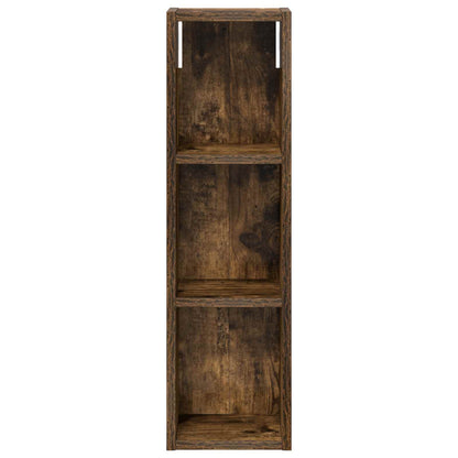 vidaXL Bathroom Wall Cabinet Smoked Oak 20 x 14 x 70 cm