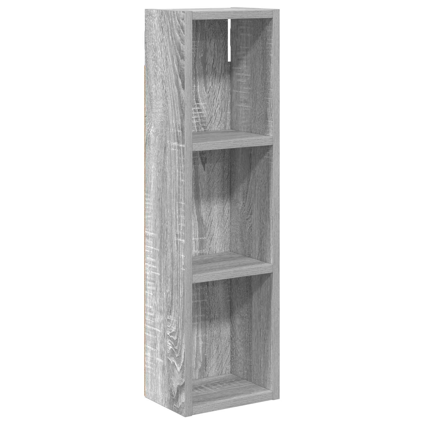 vidaXL Bathroom Wall Cabinet Grey Sonoma 20 x 14 x 70 cm