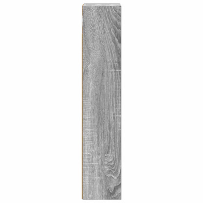 vidaXL Bathroom Wall Cabinet with Shelf Grey Sonoma 20 x 14 x 70 cm