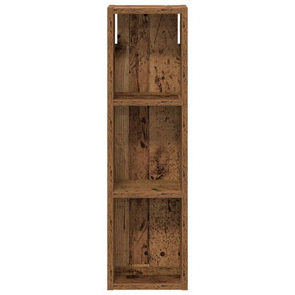 vidaXL Bathroom Wall Cabinet Old Wood 20 x 14 x 70 cm Engineered wood