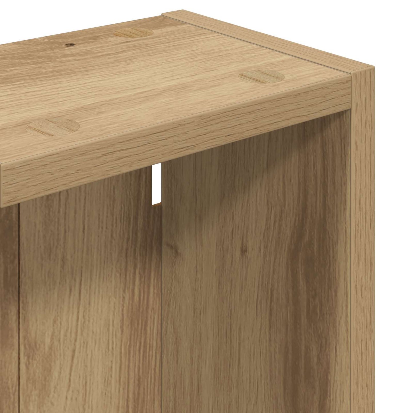 vidaXL Bathroom Wall Cabinet with Shelf Artisian Oak 20 x 14 x 70 cm