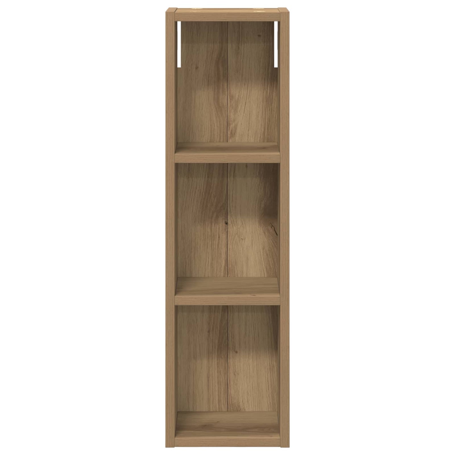 vidaXL Bathroom Wall Cabinet with Shelf Artisian Oak 20 x 14 x 70 cm