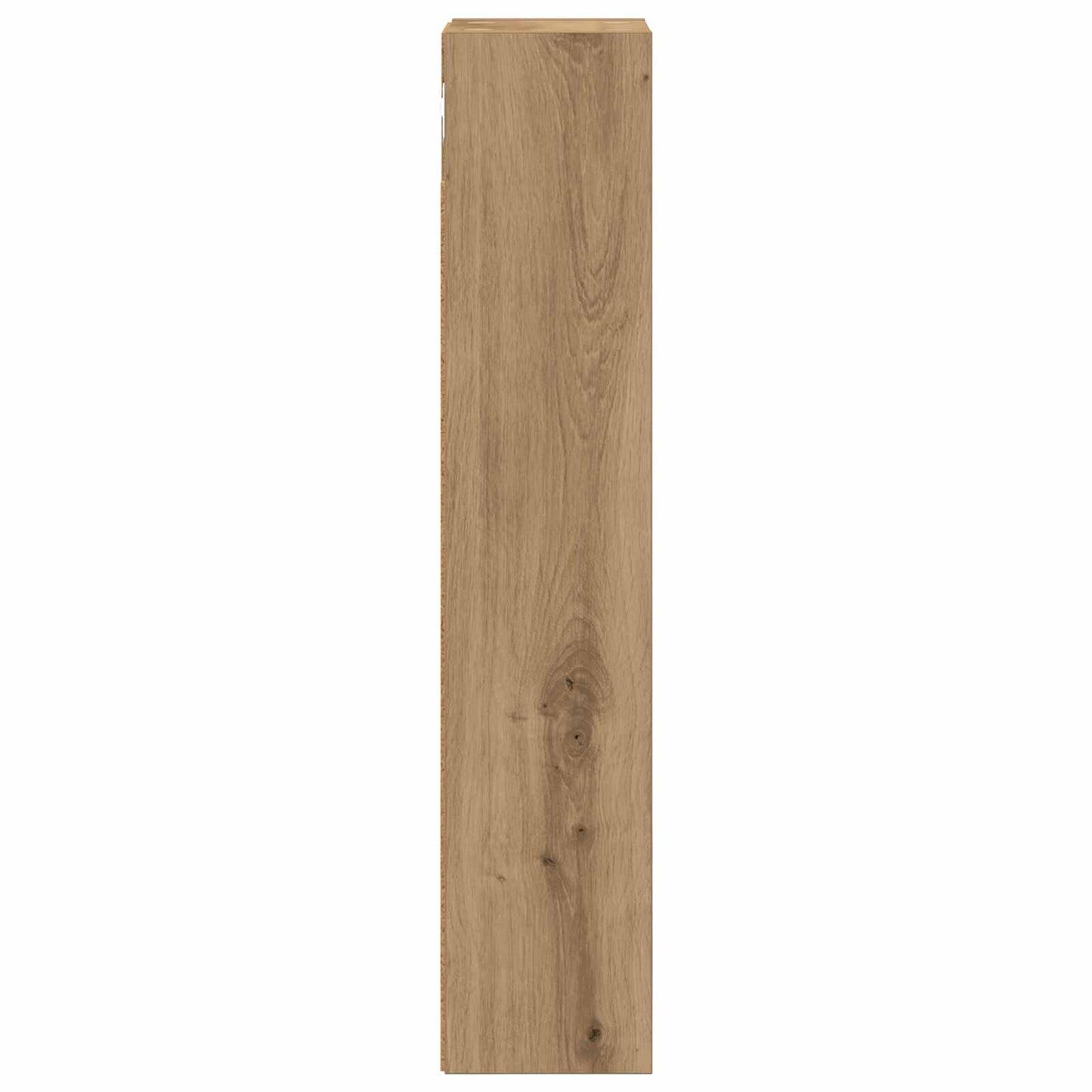 vidaXL Bathroom Wall Cabinet with Shelf Artisian Oak 20 x 14 x 70 cm