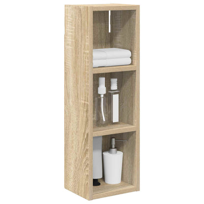 vidaXL Bathroom Wall Cabinet Sonoma Oak 20 x 16 x 62.5 cm