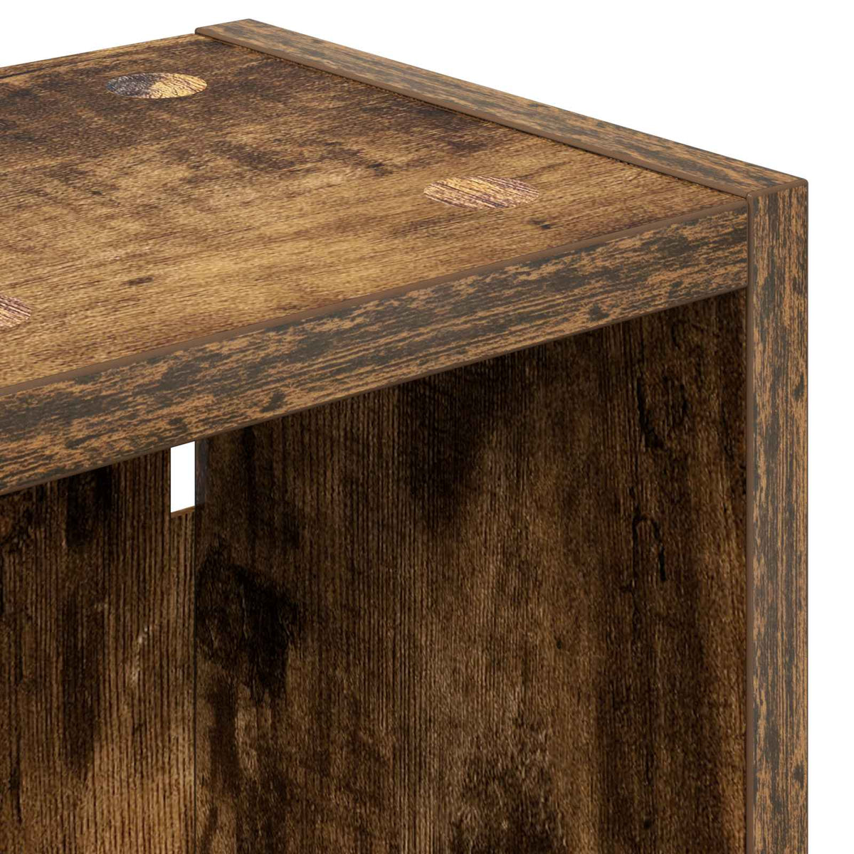 vidaXL Bathroom Wall Cabinet Smoked Oak 20 x 16 x 62.5 cm