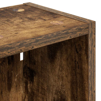 vidaXL Bathroom Wall Cabinet Smoked Oak 20 x 16 x 62.5 cm