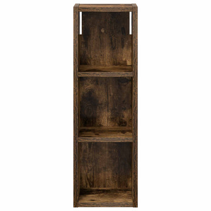 vidaXL Bathroom Wall Cabinet Smoked Oak 20 x 16 x 62.5 cm