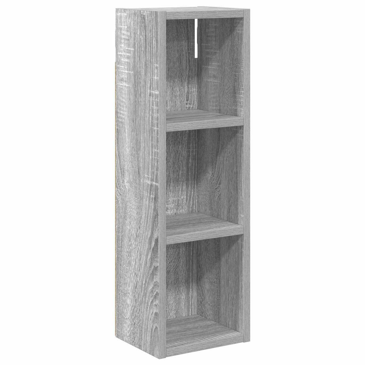 vidaXL Bathroom Wall Cabinet Grey Sonoma 20 x 16 x 62.5 cm