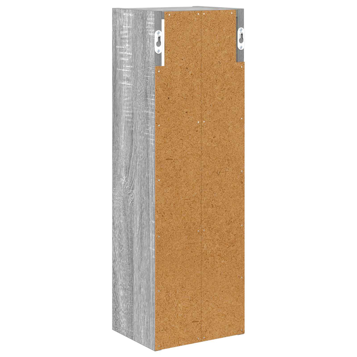 vidaXL Bathroom Wall Cabinet Grey Sonoma 20 x 16 x 62.5 cm