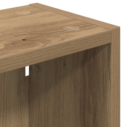 vidaXL Bathroom Wall Cabinet Artisan Oak 20 x 16 x 62.5 cm
