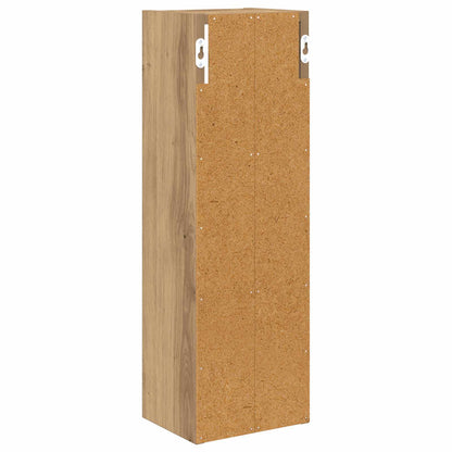 vidaXL Bathroom Wall Cabinet Artisan Oak 20 x 16 x 62.5 cm