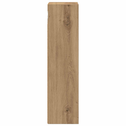 vidaXL Bathroom Wall Cabinet Artisan Oak 20 x 16 x 62.5 cm