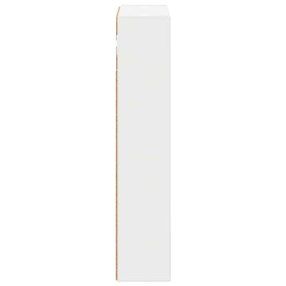 vidaXL Bathroom Wall Cabinet White 30 x 10 x 50 cm Engineered wood
