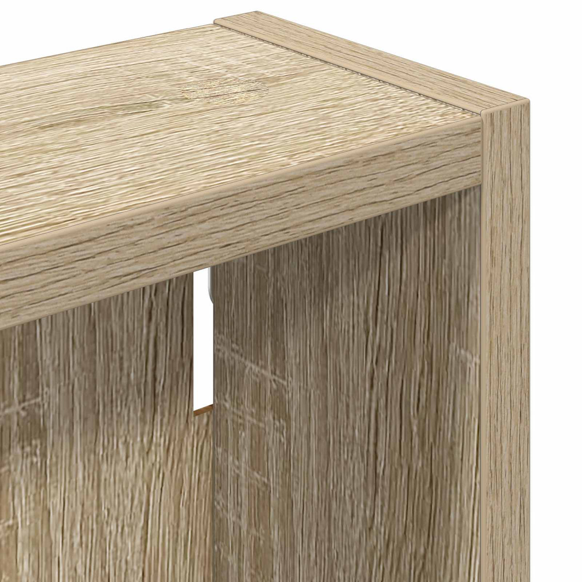 vidaXL Bathroom Wall Cabinet Sonoma Oak 30 x 10 x 50 cm